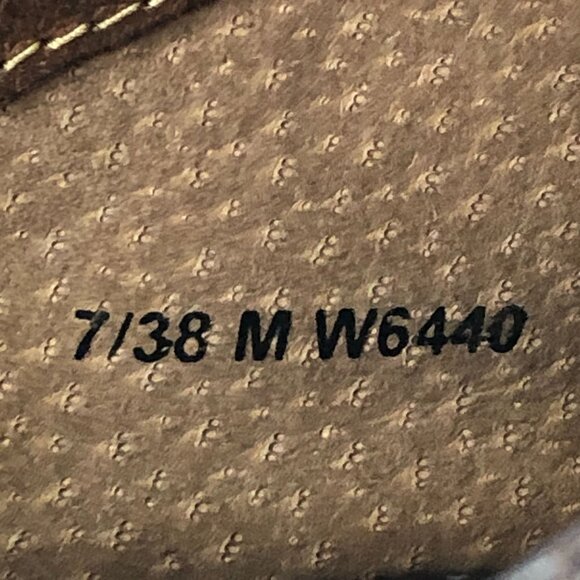 Born Women's Size 7M Brown Leather Closed Toe Lace-Up Low Top Oxford Shoes - Picture 13 of 13